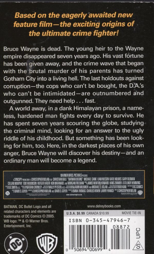 Batman Begins Sale