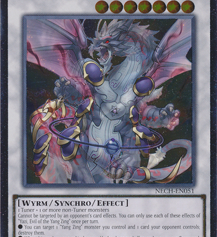 Yazi, Evil of the Yang Zing [NECH-EN051] Ultimate Rare Hot on Sale